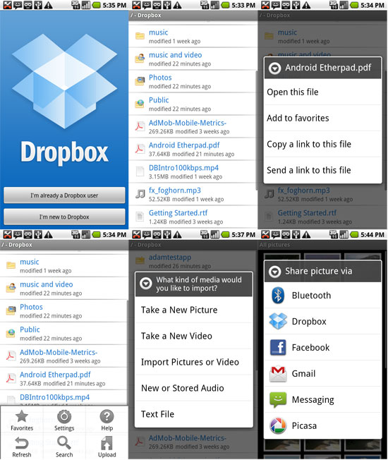 dropbox-para-android